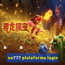 nu777 plataforma login